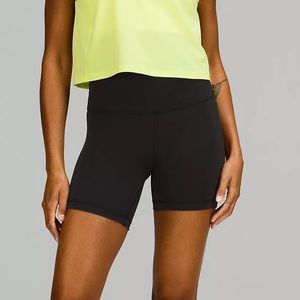 Lululemon Wunder Train HR Short 6” black size 2 NWT